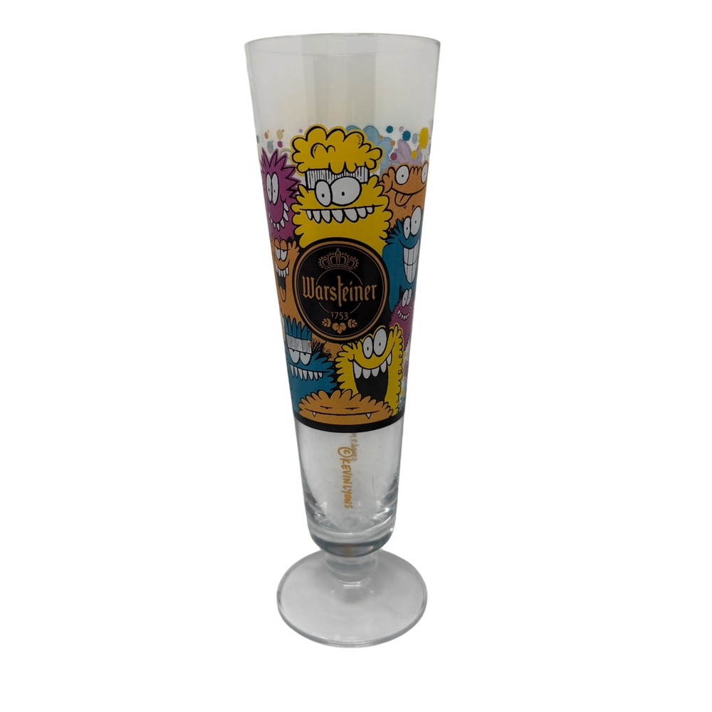 Warsteiner Beer Art Collection Tulip Glass by Kevin Lyons super‎ cute!